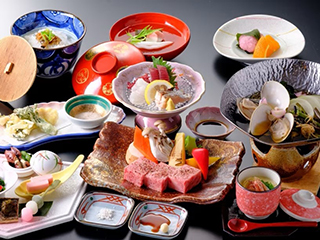 季節のお料理を味わう　雅の膳